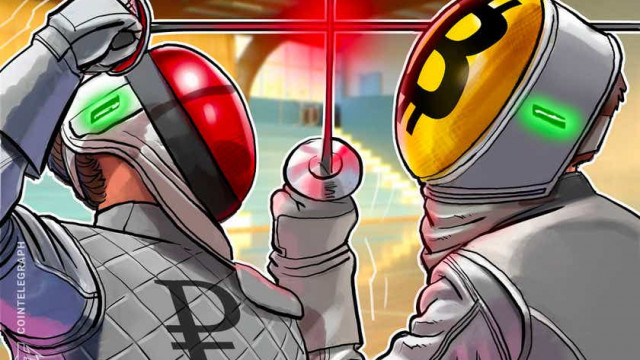 Bitcoin zou de Russische roebel kunnen verpletteren door nog eens 140% te stijgen, suggereert een klassieke technische opzet