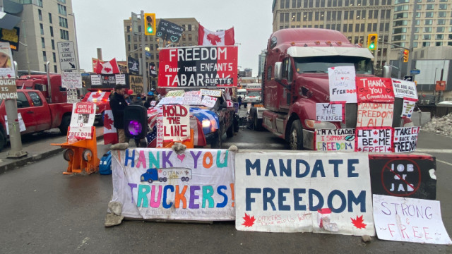 Canadese financiële sancties hebben geleid tot inbeslagnames van bitcoin gedoneerd aan protesterende vrachtwagenchauffeurs
