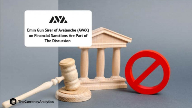 Emin Gun Sirer van Avalanche (AVAX) over financiële sancties maakt deel uit van de discussie