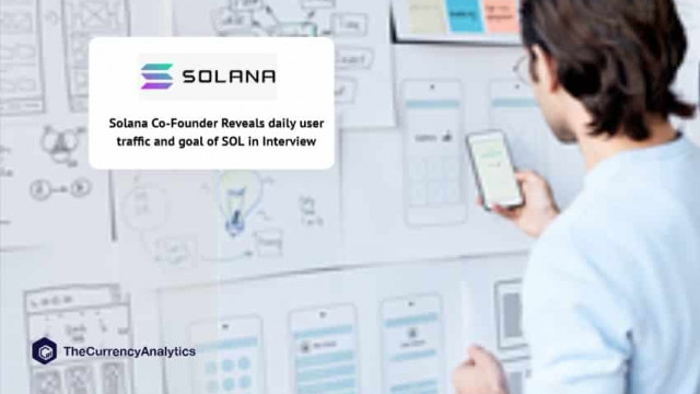 Mede-oprichter van Solana onthult dagelijks gebruikersverkeer en doel van SOL in interview